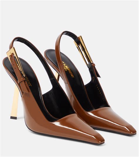 LEE slingback pumps in patent leather 